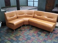 Угловой диван для залы отзыв работы Днепр кож-зам