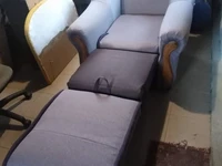 Кресло трансформер пример работы перетяжки Днепр