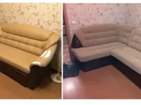 Перетяжка углового дивана Днепр районы победы