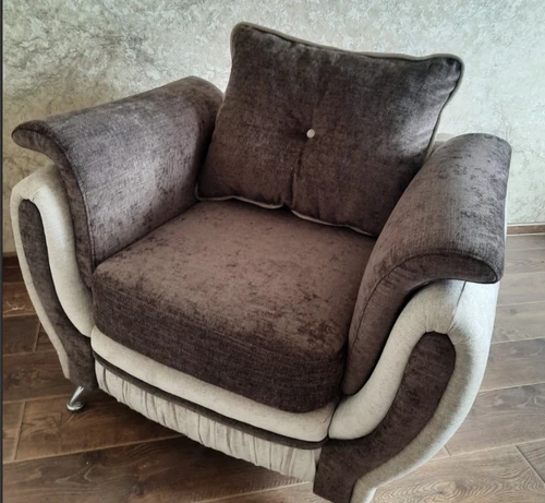 Перетяжка кресла живое фото Днепр