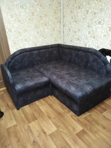 Угловой глубокий диван пример работы Днепр